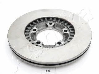 Ashika 60-05-512 Front brake disc ventilated 6005512