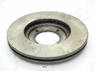 Ashika 60-05-513 Front brake disc ventilated 6005513
