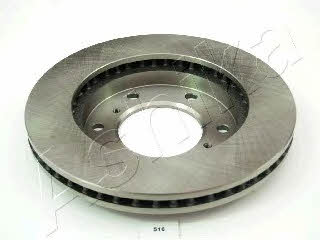 Ashika 60-05-516 Front brake disc ventilated 6005516