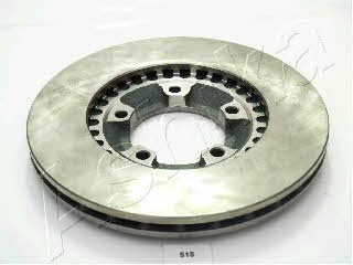 Ashika 60-05-518 Front brake disc ventilated 6005518