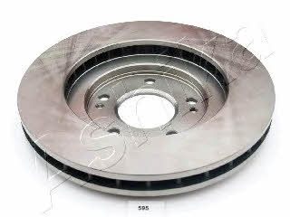 Ashika 60-05-595 Front brake disc ventilated 6005595