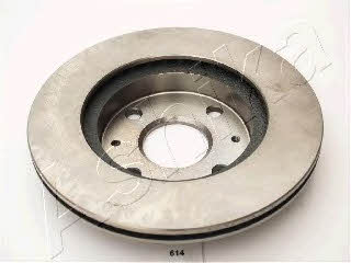 Ashika 60-06-614 Front brake disc ventilated 6006614