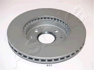 Ashika 60-06-617 Front brake disc ventilated 6006617