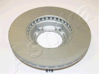 Ashika 60-06-619 Front brake disc ventilated 6006619