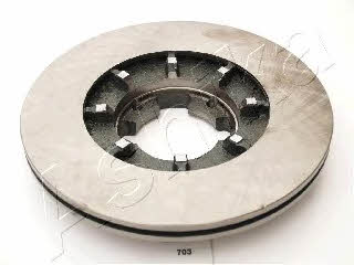 Ashika 60-07-703 Front brake disc ventilated 6007703
