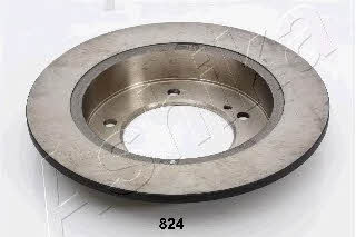 Ashika 60-08-824 Unventilated front brake disc 6008824