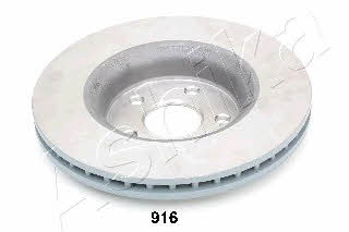 Ashika 60-09-916 Front brake disc ventilated 6009916