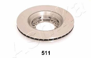 Ashika 60-05-511 Front brake disc ventilated 6005511