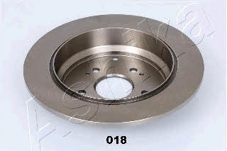 Ashika 61-00-018 Rear brake disc, non-ventilated 6100018