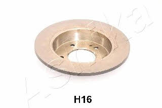 Ashika 61-0H-H16 Rear brake disc, non-ventilated 610HH16