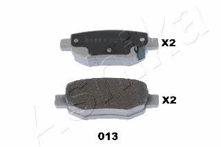 Ashika 51-00-013 Brake Pad Set, disc brake 5100013