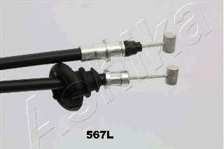 Ashika 131-05-567L Parking brake cable left 13105567L