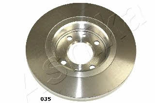 Ashika 60-00-035 Unventilated front brake disc 6000035