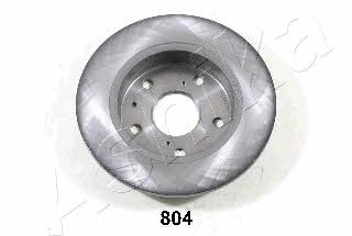 Ashika 61-08-804 Rear brake disc, non-ventilated 6108804