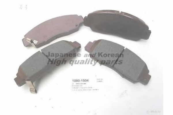 Ashuki 1080-1504 Brake Pad Set, disc brake 10801504