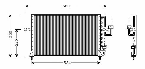 Ashuki Y550-69 Cooler Module Y55069