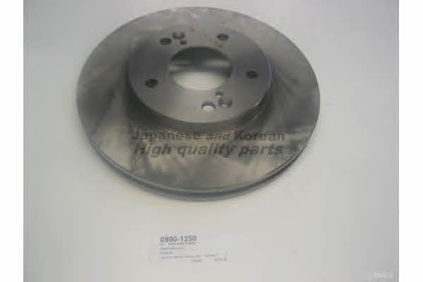 Ashuki 0990-1250 Front brake disc ventilated 09901250