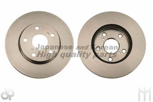 Ashuki 0990-1612 Front brake disc ventilated 09901612