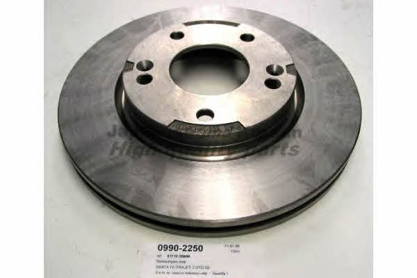 Ashuki 0990-2250 Front brake disc ventilated 09902250