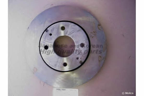 Ashuki 0990-3505 Front brake disc ventilated 09903505