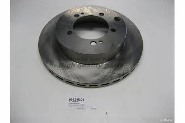 Ashuki 0993-0205 Rear ventilated brake disc 09930205