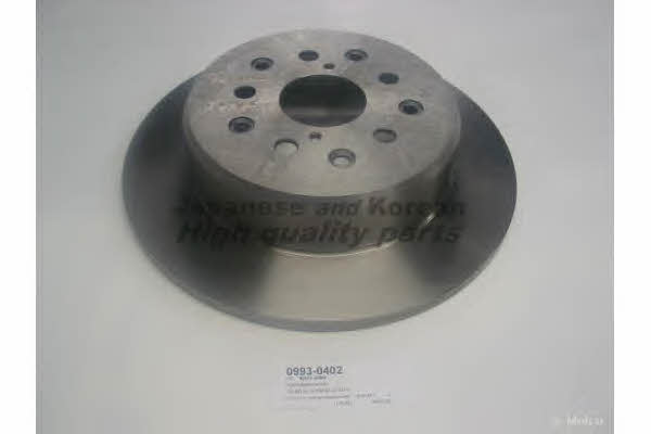 Ashuki 0993-0402 Rear brake disc, non-ventilated 09930402