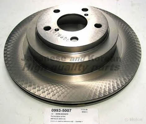 Ashuki 0993-5007 Rear ventilated brake disc 09935007