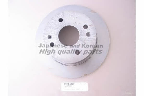 Ashuki 0993-5204 Rear brake disc, non-ventilated 09935204