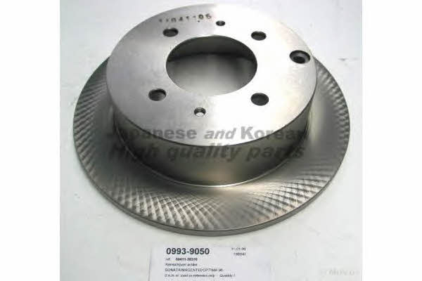 Ashuki 0993-9050 Rear brake disc, non-ventilated 09939050