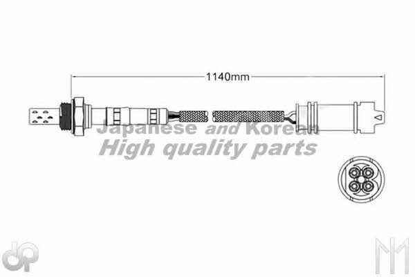 Ashuki 9200-49314 Lambda sensor 920049314