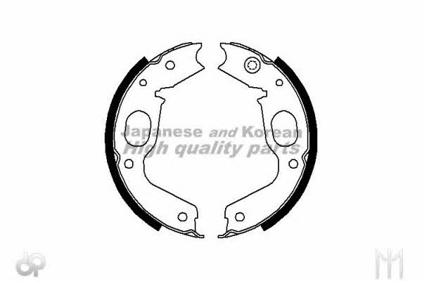 Ashuki C011-05 Parking brake shoes C01105