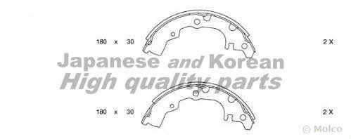 Ashuki D083-02 Rear disc brake pads, set D08302