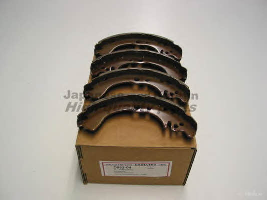 Ashuki D083-04 Brake shoe set D08304