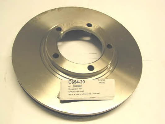 Ashuki C654-20 Front brake disc ventilated C65420