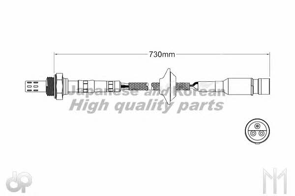 Ashuki 9200-46120 Lambda sensor 920046120