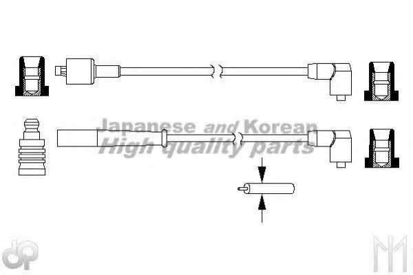 Ashuki D124-10 Ignition cable kit D12410