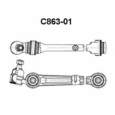 Ashuki C863-01 Track Control Arm C86301