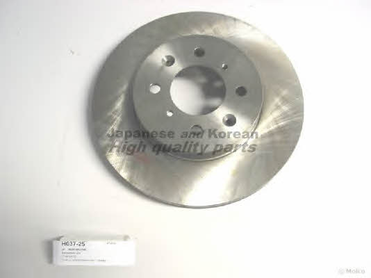 Ashuki H037-25 Front brake disc ventilated H03725
