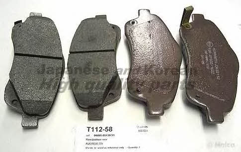 Ashuki T112-58 Brake Pad Set, disc brake T11258