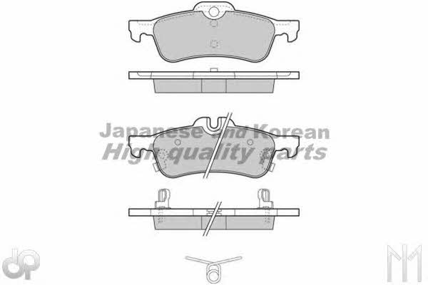 Ashuki T114-35 Brake Pad Set, disc brake T11435