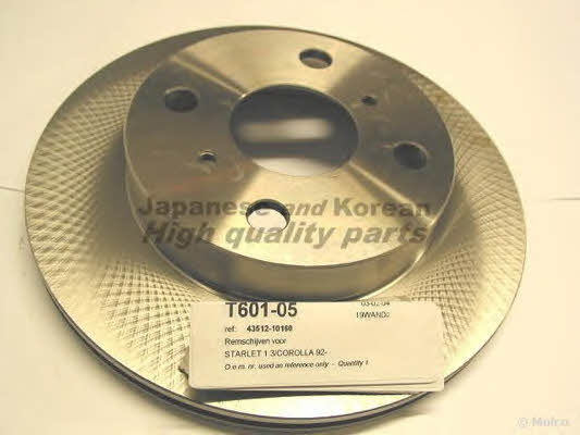 Ashuki T601-05 Front brake disc ventilated T60105