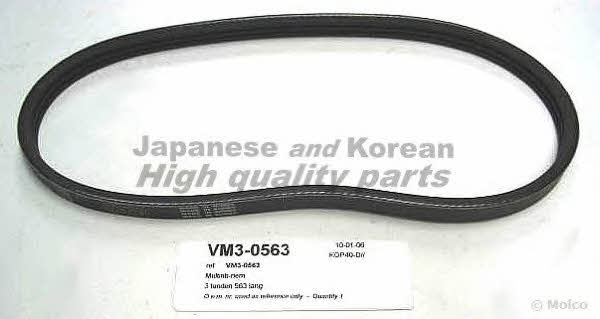 Ashuki VM3-0563 V-ribbed belt 3PK563 VM30563
