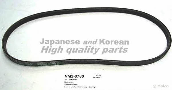 Ashuki VM3-0760 V-ribbed belt 3PK760 VM30760