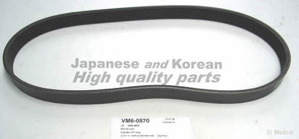 Ashuki VM6-0870 V-ribbed belt 6PK875 VM60870