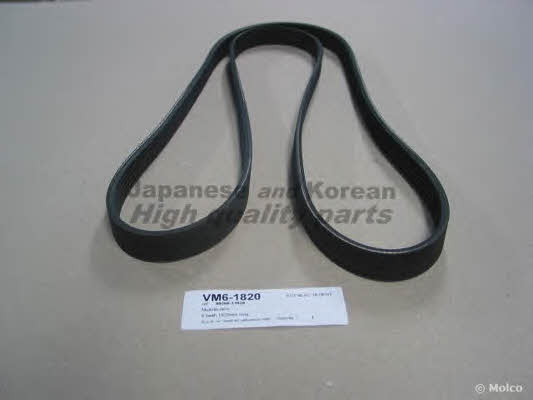 Ashuki VM6-1820 V-ribbed belt 6PK1810 VM61820