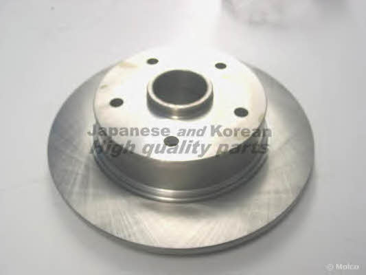 Ashuki M616-01 Rear brake disc, non-ventilated M61601
