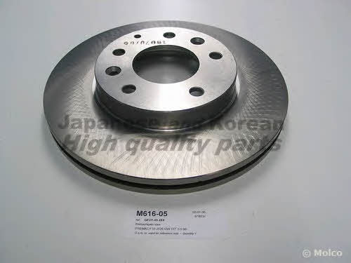 Ashuki M616-05 Front brake disc ventilated M61605