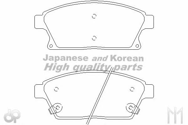 Ashuki J009-55 Brake Pad Set, disc brake J00955