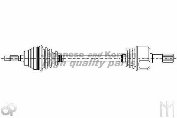 Ashuki J156-02 Drive shaft J15602