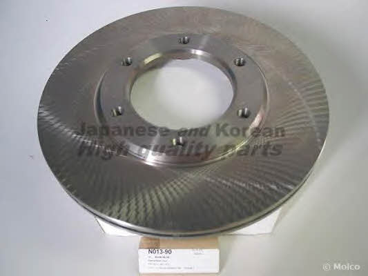 Ashuki N013-90 Front brake disc ventilated N01390